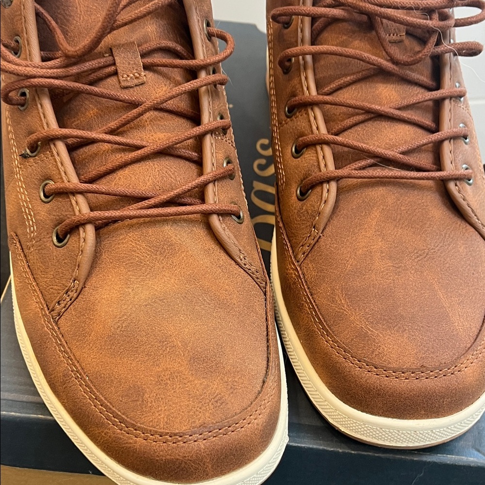 Bass Men's Brown Chukka Boots - Picture 2 of 9